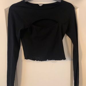 Black Garage long sleeve top